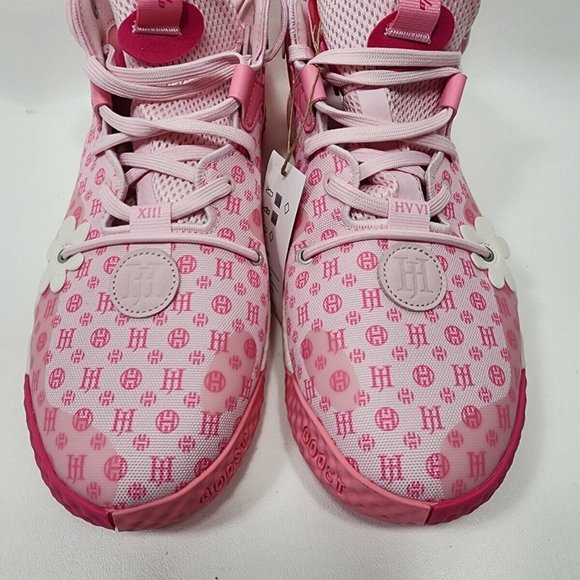 ADIDAS Harden Vol 6 Monogram Pink Cloud Basketball Shoes Men's Size 11.5 GW9033 - Picture 3 of 14